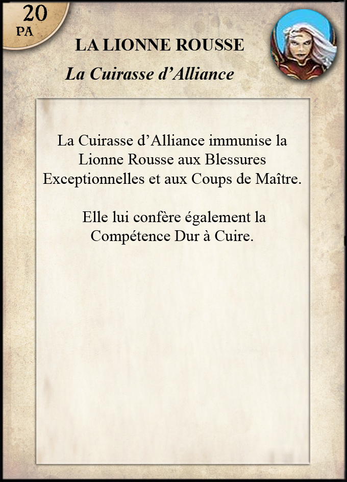 arte cuirasse alliance